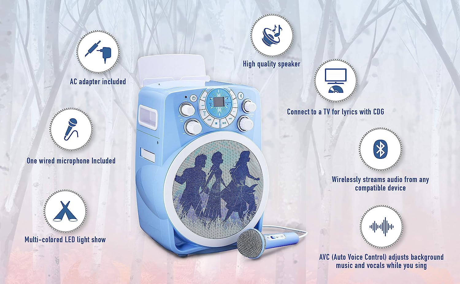 即発送可能 アナと雪の女王 アナ雪 ディズニープリンセス フローズン Ekids Frozen 2 Bluetooth Cdg Karaoke Machine With Led Disco Party Lights Built In Microphone For Kids Portable Bluetooth Sアナと雪の女王 アナ雪 ディズニープリンセス フローズン 代引不可 即発送可能 アナと雪の女王 アナ雪 ディズニープリンセス フローズン Ekids Frozen 2 Bluetooth Cdg Karaoke Machine With Led Disco Party Lights Built In Microphone For Kids Portable Bluetooth Sアナと雪の女王 アナ雪 ディズニープリンセス フローズン 代引不可