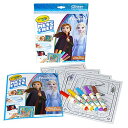 アナと雪の女王 アナ雪 ディズニープリンセス フローズン Crayola Frozen 2 Glitter Effects Color Wonder Set, Mess Free Coloring, Gift for Kids, 3, 4, 5, 6アナと雪の女王 アナ雪 ディズニープリンセス フローズン