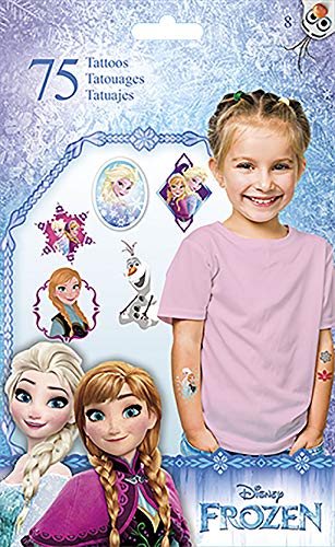 アナと雪の女王 アナ雪 ディズニープリンセス フローズン Trends International Disney Frozen Standard Tattoo 75 Count Bagアナと雪の女王 アナ雪 ディズニープリンセス フローズン