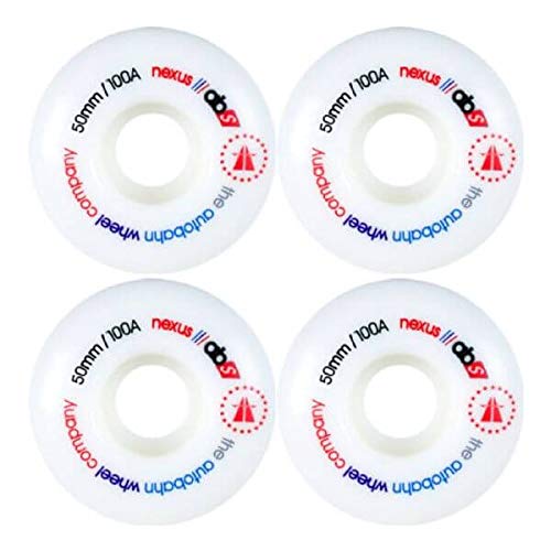   ܡ ȥܡ ǥ Autobahn Wheel Company Nexus White Skateboard Wheels - 51mm 100a (Set of 4)  ܡ ȥܡ ǥ