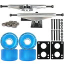 ウィール タイヤ スケボー スケートボード 海外モデル Longboard Skateboard Trucks Combo Set 70mm Bigfoot P...