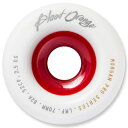 ウィール タイヤ スケボー スケートボード 海外モデル BOWM7082 Blood Orange Morgan 70mm Longboard Wheel fo...