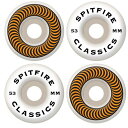 商品情報 商品名ウィール タイヤ スケボー スケートボード 海外モデル 2001000150 Spitfire Classic Series 50mm High Performance Skateboard Wheel (Set of 4)...