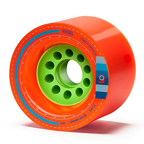   ܡ ȥܡ ǥ WKE8083 Orangatang Kegel 80 mm 80a Downhill Longboard Skateboard Cruising Wheels (Orange, Set of 4)  ܡ ȥܡ ǥ WKE8083