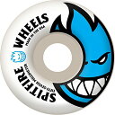 ウィール タイヤ スケボー スケートボード 海外モデル DECK Spitfire Bighead 57mm 99a White/Light Blue Skat...