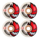 ウィール タイヤ スケボー スケートボード 海外モデル DECK Spitfire Bighead Red / Black Longboard Wheels -...