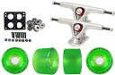 ウィール タイヤ スケボー スケートボード 海外モデル Longboard Skateboard Trucks Raw Paris 180 Combo Set ...