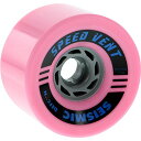 ウィール タイヤ スケボー スケートボード 海外モデル Seismic Speed Vent 85mm 77a Bubblegum Defcon Longboa...