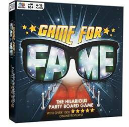 ボードゲーム 英語 アメリカ 海外ゲーム GAME FOR FAME THE HILARIOUS PARTY BOARDGAME, Multicolorボードゲーム 英語 アメリカ 海外ゲーム