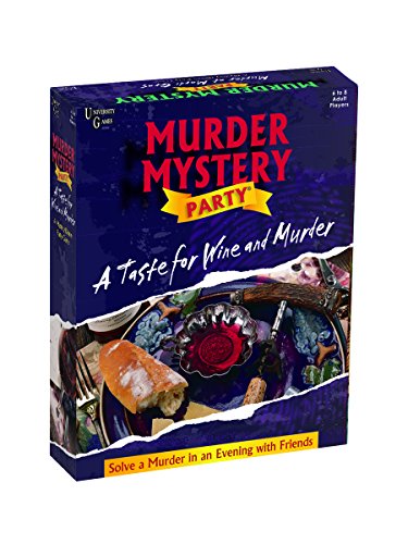 ボードゲーム 英語 アメリカ 海外ゲーム University Games Murder Mystery Party - A Taste for Wine & Murder Multicolor 33202 ボードゲーム 英語 アメリカ 海外ゲーム