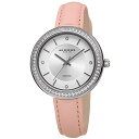 rv AN{XXXIV fB[X Akribos XXIV Womenfs Leather Watch ? 4 Genuine Diamond Markers, CZ Crystal Studded Bezel, Sunray Dial ? Pink Strap, Silver Tone Bezel ? AK1067PKrv AN{XXXIV fB[X