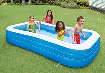 プール ビニールプール ファミリープール オーバルプール 家庭用プール 58484NP 【送料無料】Intex Swim Center Family Inflatable Pool, 120