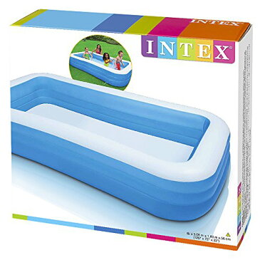 プール ビニールプール ファミリープール オーバルプール 家庭用プール 58484NP 【送料無料】Intex Swim Center Family Inflatable Pool, 120