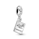 パンドラ ブレスレット チャーム アクセサリー ブランド Pandora Jewelry Passport Travel Dangle Cubic Zirconia Charm in Sterling Silverパンドラ ブレスレット チャーム アクセサリー ブランド