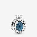 パンドラ ブレスレット チャーム アクセサリー ブランド PANDORA 798266NMB Blue Sparkling Crown O Charm - 7982パンドラ ブレスレット チャーム アクセサリー ブランド