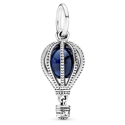 パンドラ ブレスレット チャーム アクセサリー ブランド Pandora Blue Hot Air Balloon Travel Charm - Compatible Moments Bracelets - Jewelry for Women - Gift for Women in Your Life - Made with Sterling パンドラ ブレスレット チャーム アクセサリー ブランド