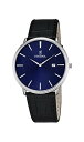 rv tFXeBi tFXeB[i XCX Y F6839/4 Festina Classic Men's Quartz Watch with Blue Dial Analogue Display and Black Leather Strap F6839/4, Blue/Black, Straprv tFXeBi tFXeB[i XCX Y F6839/4