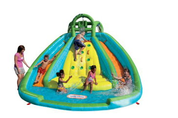 プール ビニールプール ファミリープール オーバルプール 家庭用プール 628344C 【送料無料】Little Tikes Rocky Mountain River Race Inflatable Slide Bouncerプール ビニールプール ファミリープール オーバルプール 家庭用プール 628344C