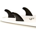 サーフィン フィン マリンスポーツ TRI-BLK-FCS-GF DORSAL Surfboard Fins Thruster 3 Set FCS Compat...