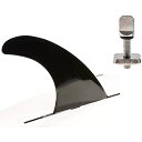 サーフィン フィン マリンスポーツ 10BLACKLBGF DORSAL SUP & Surfboard Fin - No Tool Fin Screw - C...