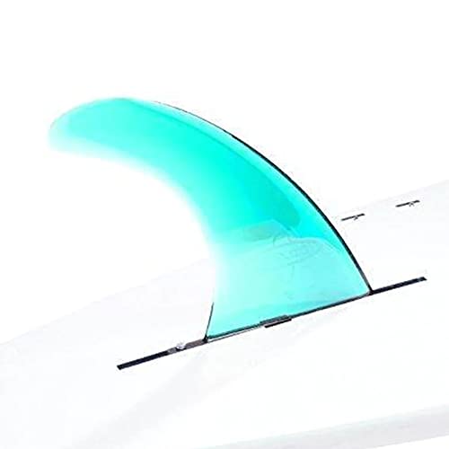 サーフィン フィン マリンスポーツ 9AQUALB DORSAL Signature Surf SUP Single Center Fin for Longboard Surfboard sea Green 9 Inch Poly Carbonateサーフィン フィン マリンスポーツ 9AQUALB