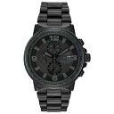 腕時計 シチズン 逆輸入 海外モデル 海外限定 CA0295-58E Citizen Men 039 s Eco-Drive Weekender Nighthawk Chronograph Watch in Black IP Stainless Steel, Black Dial (Model: CA0295-58E)腕時計 シチズン 逆輸入 海外モデル 海外限定 CA0295-58E