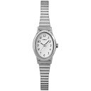 腕時計 タイメックス レディース T21902 Timex Women's T21902 Cavatina Silver-Tone Stainless Steel Expansion Band Watch腕時計 タイメックス レディース T21902