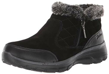 スケッチャーズ 海外ブランドシューズ アメリカ 【送料無料】Skechers Women's Easy Going-Girl Crush-Quarter Zip Quilted Bootie Ankle Bootスケッチャーズ 海外ブランドシューズ アメリカ