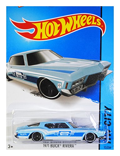 ホットウィール マテル ミニカー ホットウイール Hot Wheels, 2015 HW City, 1971 Buick Riviera [Light Blue] Exclusive Die-Cast Vehicle #15/250ホットウィール マテル ミニカー ホットウイール