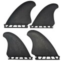 サーフィン フィン マリンスポーツ PACIFIC VIBRATIONS Code 4 Template fits Futures Base Quad KEEL...
