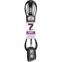 サーフィン リーシュコード マリンスポーツ Ocean & Earth Sunset Moulded Black Surfboard Leash - 7'サーフ...
