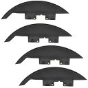 サーフィン フィン マリンスポーツ Click Fins 1 inch Rainbow River Surfing for Surf and SUP Paddl...