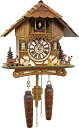 カッコー時計 インテリア 壁掛け時計 海外モデル アメリカ Cuckoo-Palace German Cuckoo Clock - Blackforest Hi...