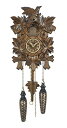 カッコー時計 インテリア 壁掛け時計 海外モデル アメリカ Trenkle Quartz Cuckoo Clock 5 Leaves, Bird TU 412 ...