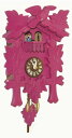 JbR[v CeA Ǌ|v COf AJ Trenkle Kuckulino Black Forest Clock with Quartz Movement and Cuckoo Chime, Turning Dancers TU 2018 PQ PinkJbR[v CeA Ǌ|v COf AJ