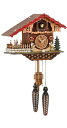 カッコー時計 インテリア 壁掛け時計 海外モデル アメリカ Trenkle Quartz Cuckoo Clock Swiss House with Music...