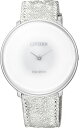 rv V`Y tA COf CO Citizen Ambiluna White Dial Ladies Watch EG7000-01Arv V`Y tA COf CO