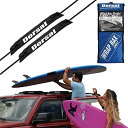 サーフィン ボードケース バックパック マリンスポーツ DORSAL-SOFT-RACK DORSAL Wrap-Rax Surfboard Soft Roof Rack Pads with Tie Down Straps, 19