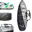 サーフィン ボードケース バックパック マリンスポーツ DORSAL-STORMBAG-70IN DORSAL Travel Shortboard and Longboard Surfboard Board Day Bag Cover Black/Grey Nylon 5'10サーフィン ボードケース バックパック マリンスポーツ DORSAL-STORMBAG-70IN
