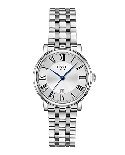 ティソ 腕時計 ティソ レディース Tissot womens Carson Stainless Steel Dress Watch Grey T1222101103300腕時計 ティソ レディース