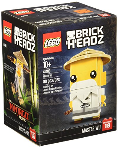 レゴ ニンジャゴー LEGO BrickHeadz MASTER WU 41488 Ninjago Building Setレゴ ニンジャゴー