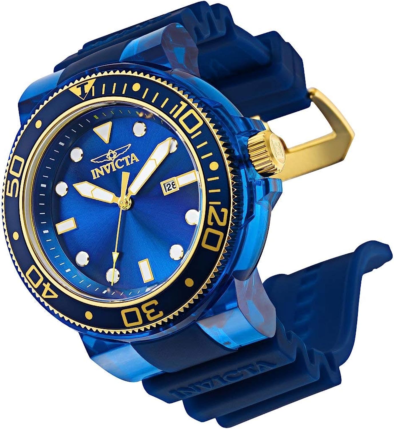 腕時計 インヴィクタ インビクタ メンズ Invicta Pro Diver Men's Watch - 51.5mm. Blue. Transparent (32336)腕時計 インヴィクタ インビクタ メンズ 2