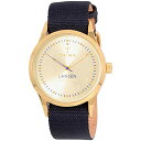 楽天angelica腕時計 トリワ メンズ 北欧 ヨーロッパ Triwa Unisex LAST108 Gold Lansen Watch with Navy Blue Canvas and Organic Leather Band腕時計 トリワ メンズ 北欧 ヨーロッパ