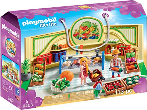 ץ쥤⡼ӥ9403 ꡼å Ź 113ԡ 2ΡҶ1ΤΥե奢 PlayMOBIL Grocery S...