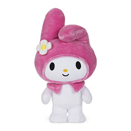 ガンド GUND ぬいぐるみ リアル お世話 GUND Sanrio Hello Kitty My Melody Plush, Premium Stuffed Animal for Ages 1 and Up, 9.5”, Pink/Whiteガンド GUND ぬいぐるみ リアル お世話