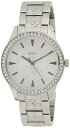 rv QX GUESS fB[X GUESS Women Analogue Quartz Watch with Stainless Steel Strap W1280L1, Metallic Silver, W1280L1rv QX GUESS fB[X