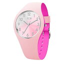 腕時計 アイスウォッチ レディース かわいい 【送料無料】Ice-Watch Women's Duo Chic 016979 Pink Silicone Quartz Fashion Watch腕時計 アイスウォッチ レディース かわいい その1