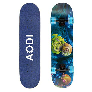 スタンダードスケートボード スケボー 海外モデル 直輸入 【送料無料】SANSIRP Skateboard 31