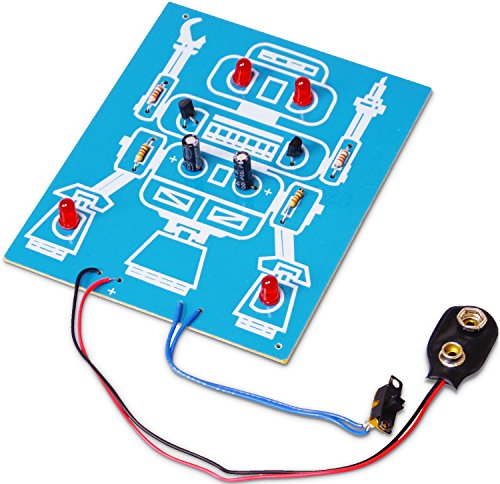 GR {bg dqH mߋ pY K-17 Elenco LED Robot Blinker Soldering Kit [ SOLDERING REQUIRED ]GR {bg dqH mߋ pY K-17