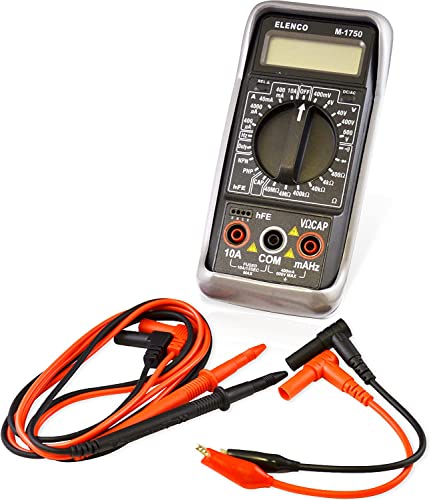 GR {bg dqH mߋ pY M-1750 Elenco Digital Mulitmeter with 3 1/2 Digit DisplayGR {bg dqH mߋ pY M-1750
